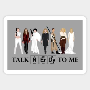 Talk Nerdy To Me Sticker